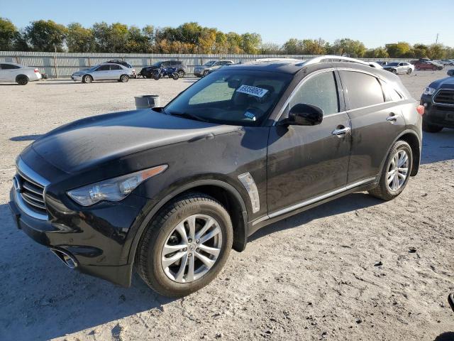 INFINITI FX37 2013 with VIN JN8CS1MW6DM171592 - Photo from auction