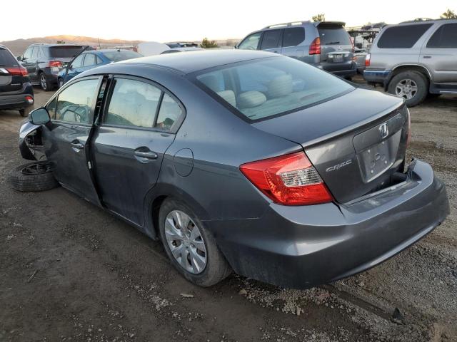 Photo 2 from auction – 2012 HONDA CIVIC LX with VIN 2HGFB2F50CH310718