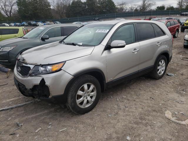 KIA SORENTO LX 2013 with VIN 5XYKTDA69DG422858 - Photo from auction