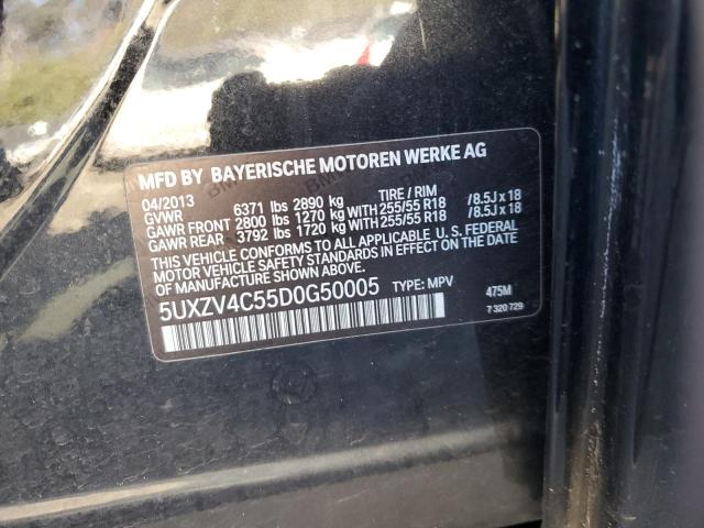 Photo 14 from auction – 2013 BMW X5 XDRIVE3 with VIN 5UXZV4C55D0G50005