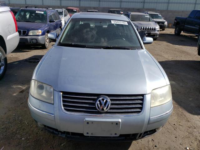 Photo 5 from auction – 2002 VOLKSWAGEN PASSAT GLS with VIN WVWPD63B42P284486