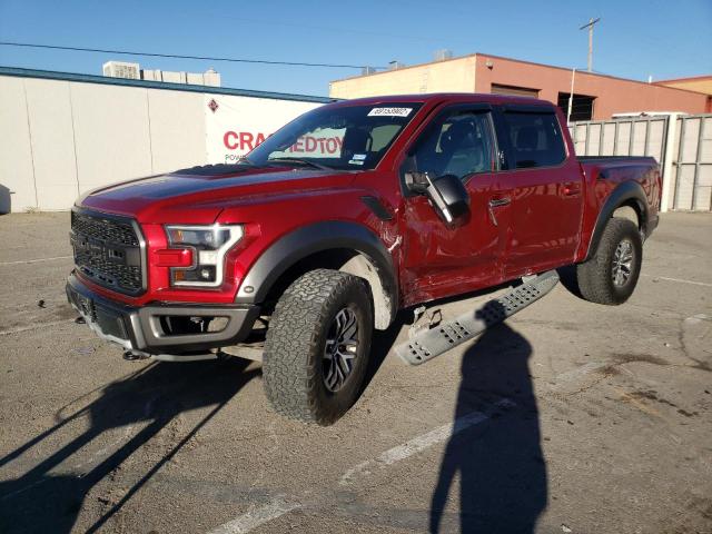 FORD RAPTOR 2018 with VIN 1FTFW1RG4JFD11105 - Photo from auction