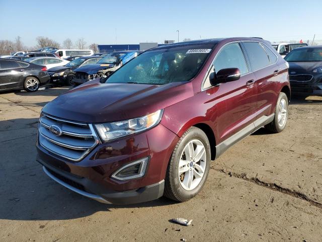 FORD EDGE SEL 2018 with VIN 2FMPK4J98JBC31138 - Photo from auction