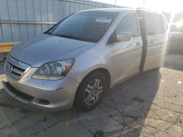 HONDA ODYSSEY EX 2005 with VIN 5FNRL38785B061607 - Photo from auction
