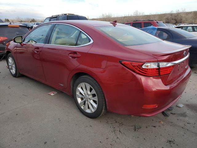 Photo 2 from auction – 2014 LEXUS ES 300H with VIN JTHBW1GG6E2046085