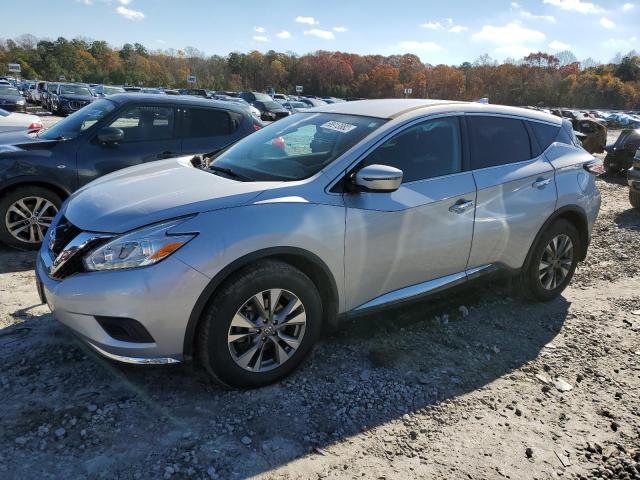 NISSAN MURANO S 2016 with VIN 5N1AZ2MH4GN163927 - Photo from auction