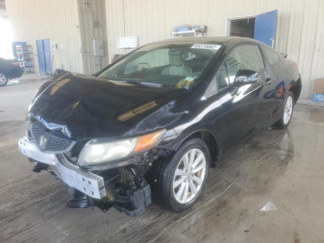 HONDA CIVIC EX 2012 with VIN 2HGFG3B82CH556659 - Photo from auction