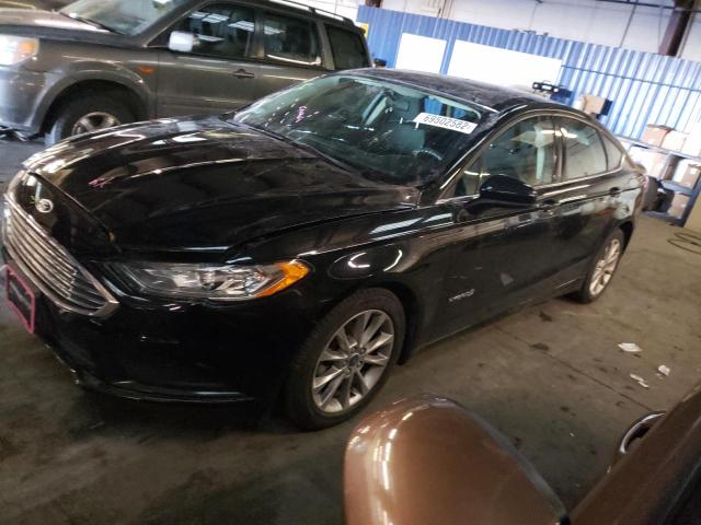 FORD FUSION SE 2017 with VIN 3FA6P0LUXHR278748 - Photo from auction
