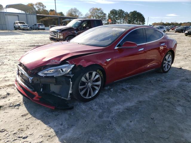 TESLA MODEL S 85 2015 with VIN 5YJSA1H1XFF082810 - Photo from auction