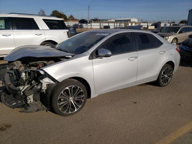 TOYOTA COROLLA SE 2015 with VIN 2T1BURHE6FC270852 - Photo from auction