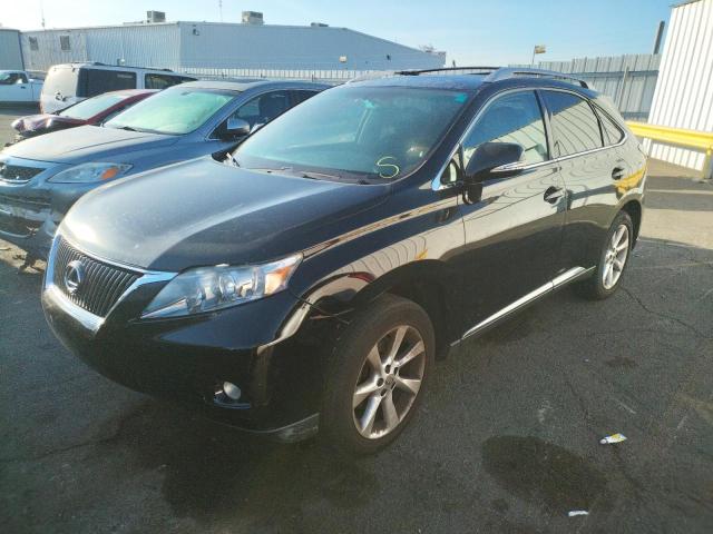 LEXUS RX 350 2011 with VIN 2T2ZK1BA4BC051731 - Photo from auction