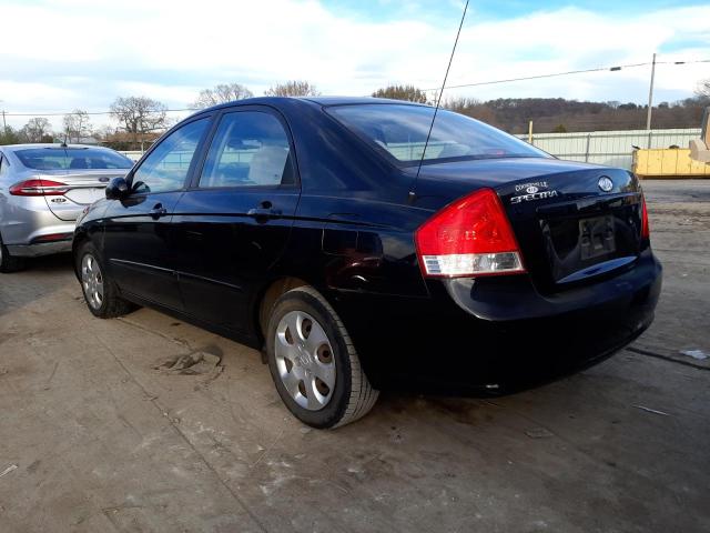 Photo 2 from auction – 2009 KIA SPECTRA EX with VIN KNAFE221895651547