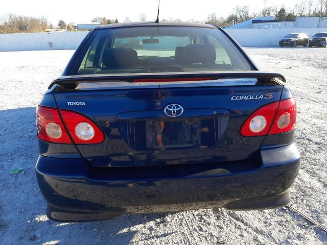 Photo 6 from auction – 2005 TOYOTA COROLLA CE with VIN 2T1BR32E25C452280