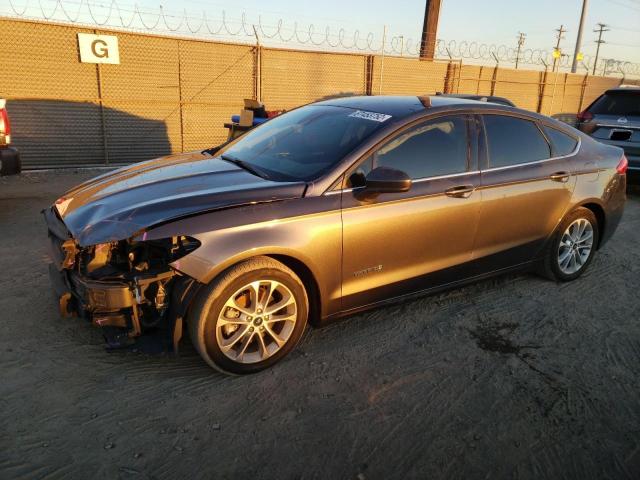 FORD FUSION SE 2019 with VIN 3FA6P0LU9KR108064 - Photo from auction