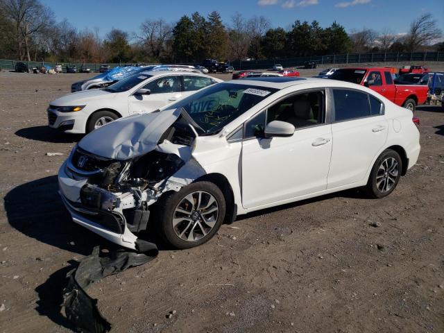 HONDA CIVIC EX 2015 with VIN 19XFB2F84FE117920 - Photo from auction