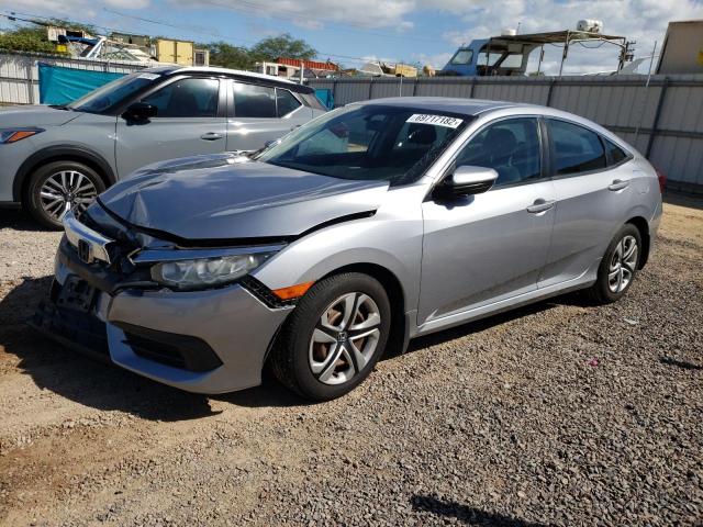 Photo 1 from auction – 2018 HONDA CIVIC LX with VIN 2HGFC2F5XJH558422
