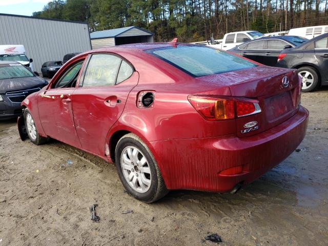 Photo 2 from auction – 2009 LEXUS IS 250 with VIN JTHCK262795031532