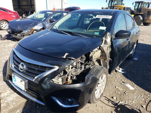 NISSAN VERSA S 2018 with VIN 3N1CN7AP7JL852534 - Photo from auction