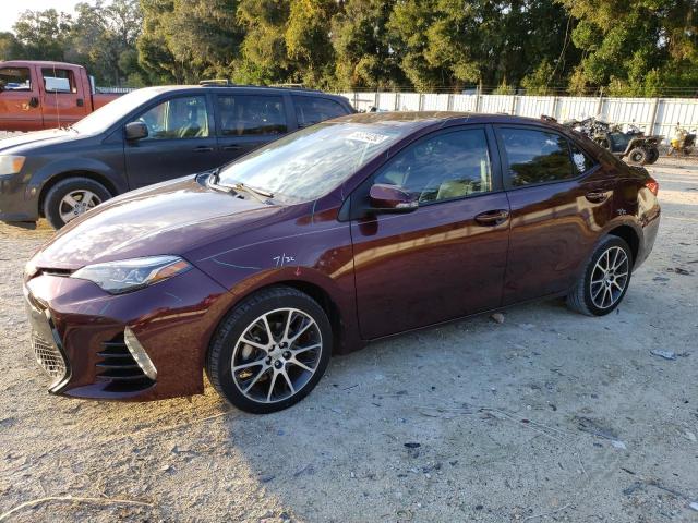 TOYOTA COROLLA L 2017 with VIN 5YFBURHEXHP607025 - Photo from auction