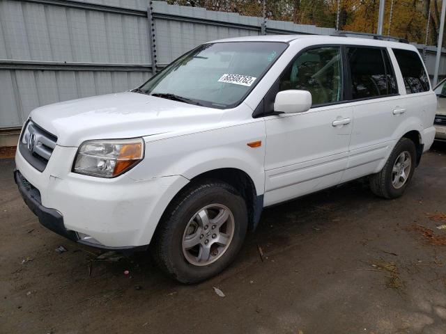 HONDA PILOT EX 2007 with VIN 5FNYF28407B023696 - Photo from auction