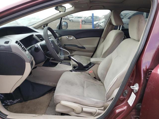 Photo 7 from auction – 2012 HONDA CIVIC EX with VIN 19XFB2F81CE390776
