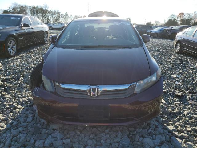Photo 5 from auction – 2012 HONDA CIVIC LX with VIN 19XFB2F52CE078701