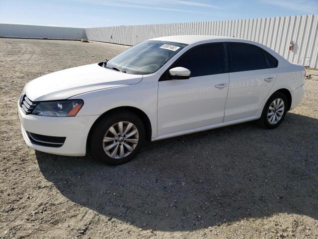 Photo 1 from auction – 2013 VOLKSWAGEN PASSAT S with VIN 1VWAP7A30DC021837