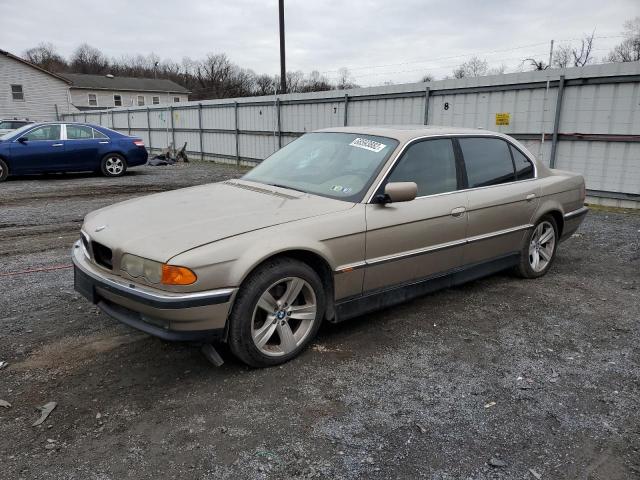 BMW 740 IL 2000 with VIN WBAGH8349YDP14750 - Photo from auction