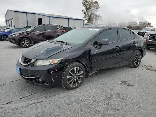 HONDA CIVIC EXL 2013 with VIN 2HGFB2F99DH502840 - Photo from auction
