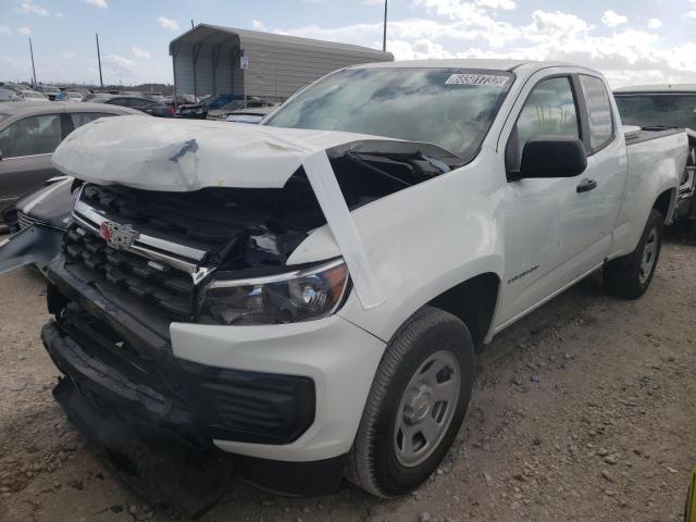 CHEVROLET COLORADO 2021 with VIN 1GCHTBEA5M1204476 - Photo from auction