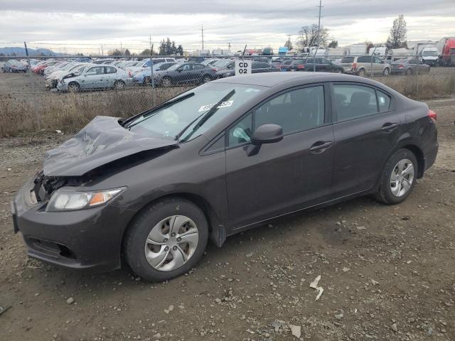 HONDA CIVIC LX 2013 with VIN 2HGFB2F52DH510761 - Photo from auction