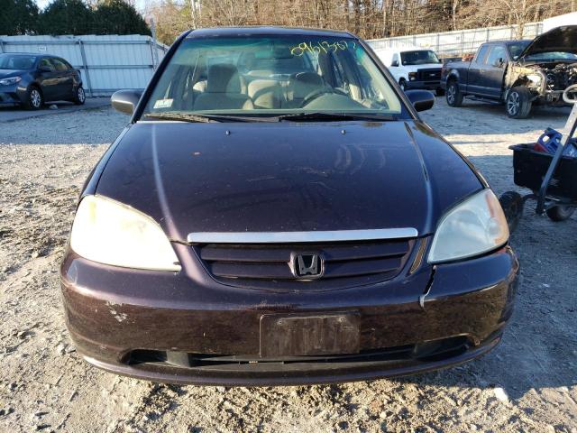Photo 5 from auction – 2001 HONDA CIVIC LX with VIN 2HGES15521H542953