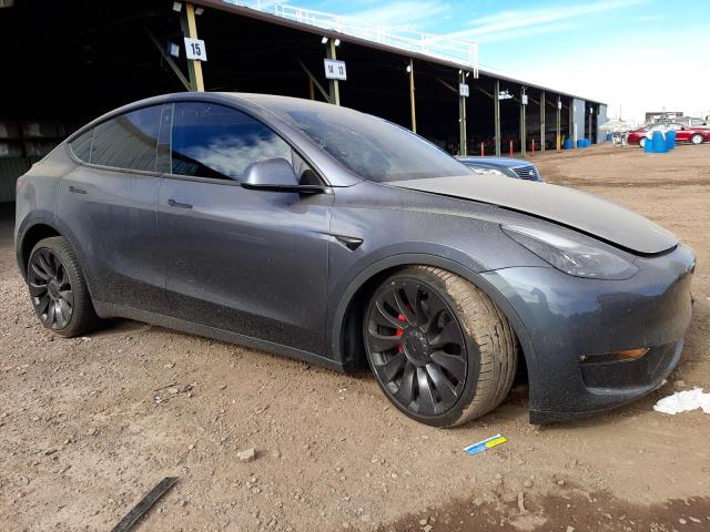 Photo 4 from auction – 2021 TESLA MODEL Y with VIN 5YJYGDEF0MF252745