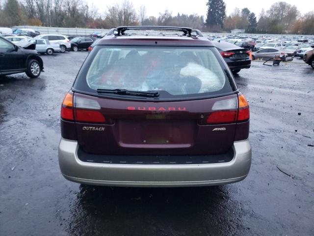 Photo 6 from auction – 2000 SUBARU LEGACY OUT with VIN 4S3BH6650Y7614976