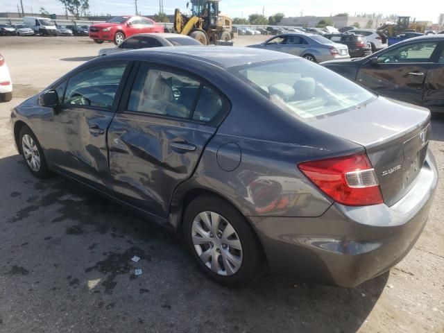 Photo 2 from auction – 2012 HONDA CIVIC LX with VIN 19XFB2F50CE029254