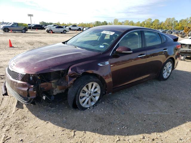 KIA OPTIMA LX 2016 with VIN 5XXGT4L37GG035615 - Photo from auction