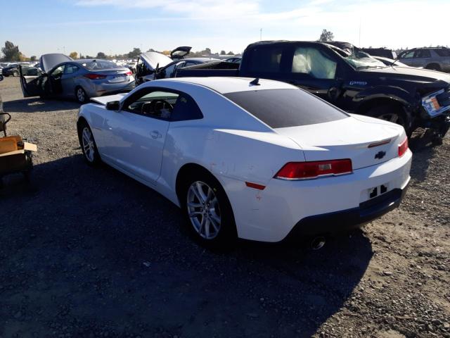 Photo 2 from auction – 2015 CHEVROLET CAMARO LS with VIN 2G1FB1E31F9309688