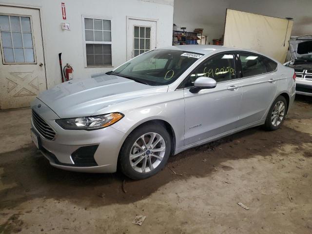 FORD FUSION SE 2019 with VIN 3FA6P0LUXKR261696 - Photo from auction