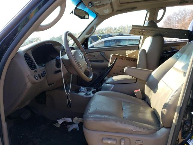 Photo 7 from auction – 2006 TOYOTA SEQUOIA LI with VIN 5TDBT48A56S264664