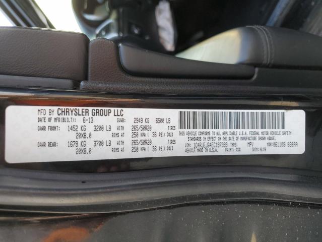 Photo 14 from auction – 2014 JEEP GRAND CHER with VIN 1C4RJEJG4EC197399