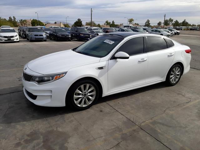 KIA OPTIMA EX 2018 with VIN 5XXGU4L36JG225765 - Photo from auction