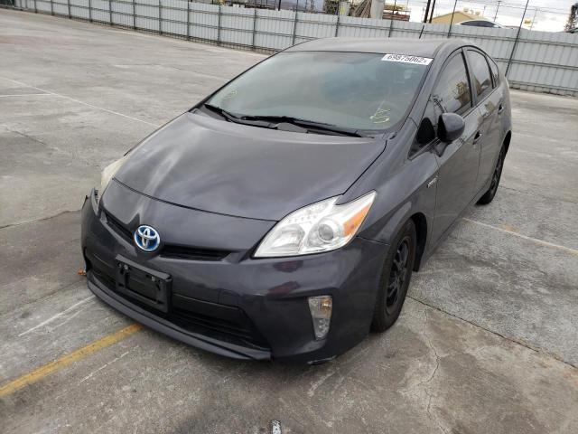 TOYOTA PRIUS 2012 with VIN JTDKN3DU5C1565450 - Photo from auction