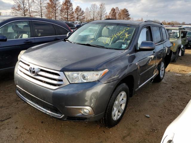 TOYOTA HIGHLANDER 2012 with VIN 5TDZA3EH2CS030946 - Photo from auction