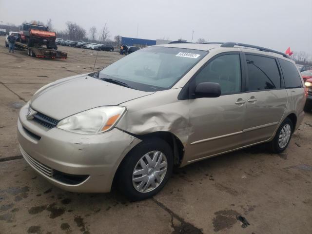 TOYOTA SIENNA CE 2004 with VIN 5TDZA23C94S010972 - Photo from auction