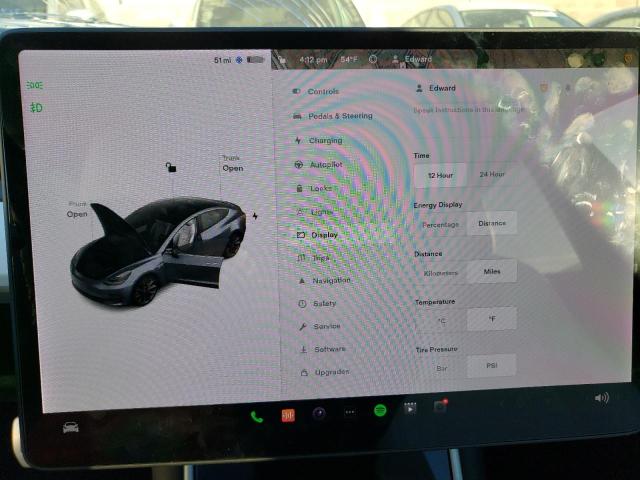 Photo 9 from auction – 2020 TESLA MODEL 3 with VIN 5YJ3E1EC5LF714560