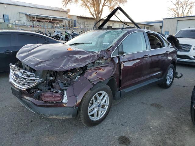 FORD EDGE SEL 2021 with VIN 2FMPK4J93MBA62991 - Photo from auction
