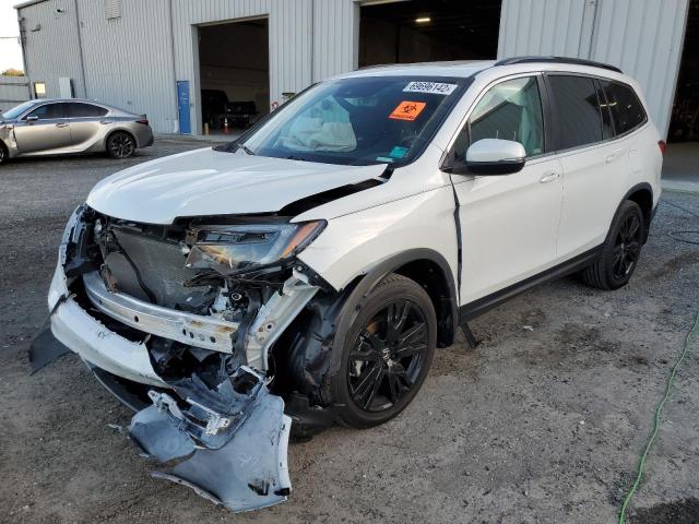 HONDA PILOT SE 2021 with VIN 5FNYF5H23MB026166 - Photo from auction