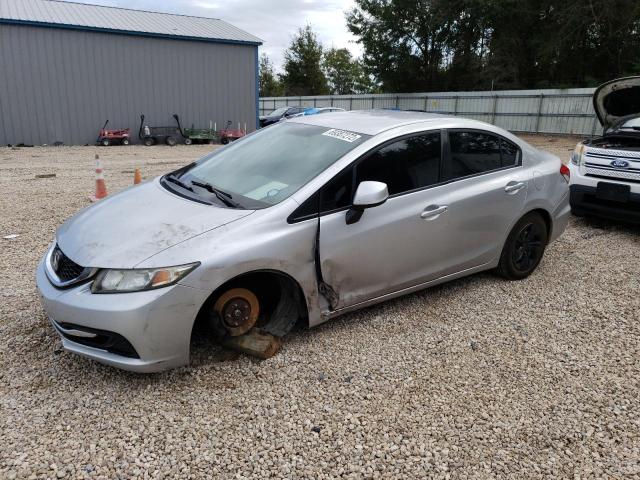 HONDA CIVIC LX 2013 with VIN 19XFB2F53DE018475 - Photo from auction