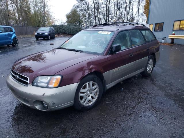 SUBARU LEGACY OUT 2000 with VIN 4S3BH6650Y7614976 - Photo from auction