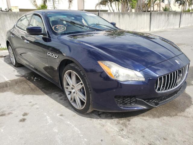 Photo 1 from auction – 2014 MASERATI QUATTROPOR with VIN ZAM56PPA8E1080396